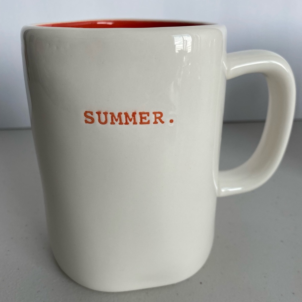 Rae Dunn Typewriter Block Type Mug